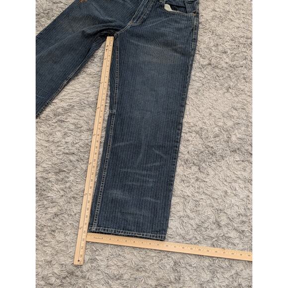 Sean John Denim Blue Baggy Jeans Size 30x32 Vintage Y2K 2000 Hip Hop - Picture 7 of 16